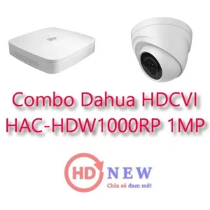 Bộ camera quan sát Dahua HDCVI HAC-HDW1000RP 1MP - HDnew Hà Nội