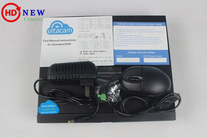 Đầu ghi Vitacam NVR V4 4 kênh Full HD 1080p - HDnew Camera