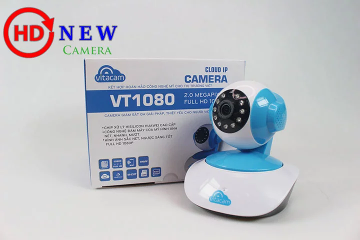 Camera Vitacam VT1080 Wi-Fi 1MP (Full HD 1080p) - HDnew Camera