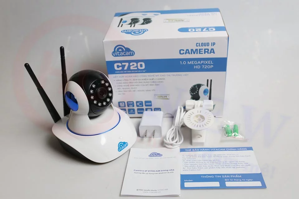 Vitacam C720 - Camera Wi-Fi HD 720p đa chức năng | HDnew Camera