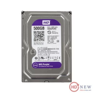 Ổ cứng Western Digital Purple 500GB (WD05PURX) | HDnew CCTV