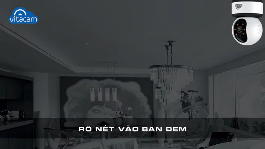 Vitacam C1080 - Full HD 1080p, H.265X, quay quét theo chuyển động | HDnew CCTV Vitacam C1080 - Full HD 1080p, H.265X, quay quét theo chuyển động | HDnew CCTV