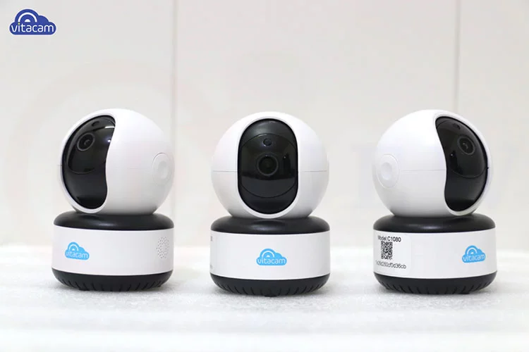 Vitacam C1080 - Full HD 1080p, H.265X, quay quét theo chuyển động | HDnew CCTV