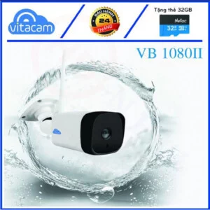 Vitacam VB1080 II - Camera IP Wi-Fi 2MP góc siêu rộng (chuyên lắp ngoài trời) | HDnew CCTV