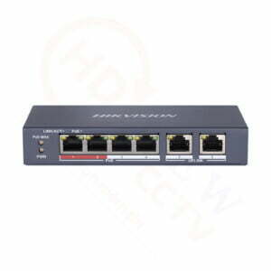 Hikvision DS-3E0106P-E/M | Switch PoE 4-port Fast Ethernet Unmanaged | HDnew CCTV