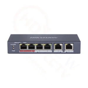 Hikvision DS-3E0106P-E/M | Switch PoE 4-port Fast Ethernet Unmanaged | HDnew CCTV