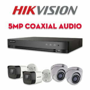 Bộ camera quan sát Hikvision HDTVI 5MP Coaxial Audio | HDnew CCTV