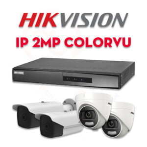 Bộ camera quan sát Hikvision IP 2MP, có màu 24/7 (ColorVu Series)