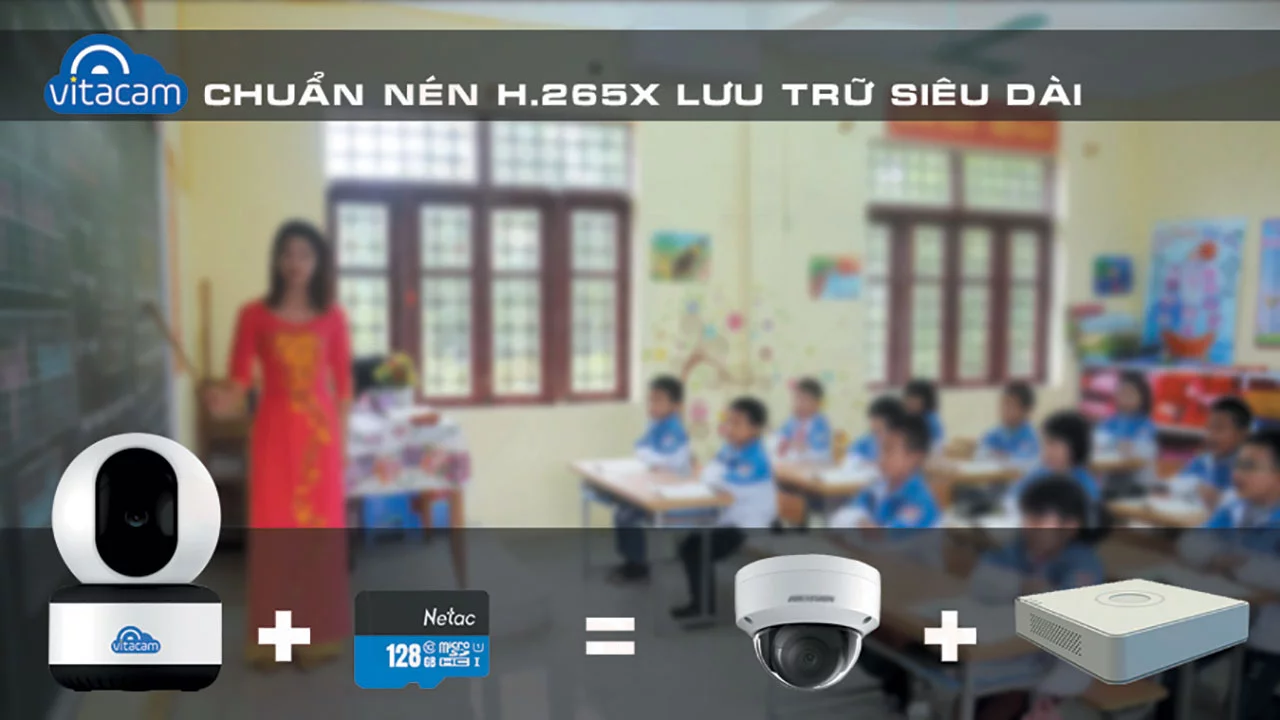 Vitacam C1080 Pro - Camera IP 3MP góc siêu rộng, công nghệ AI, xoay 360 độ | HDnew CCTV