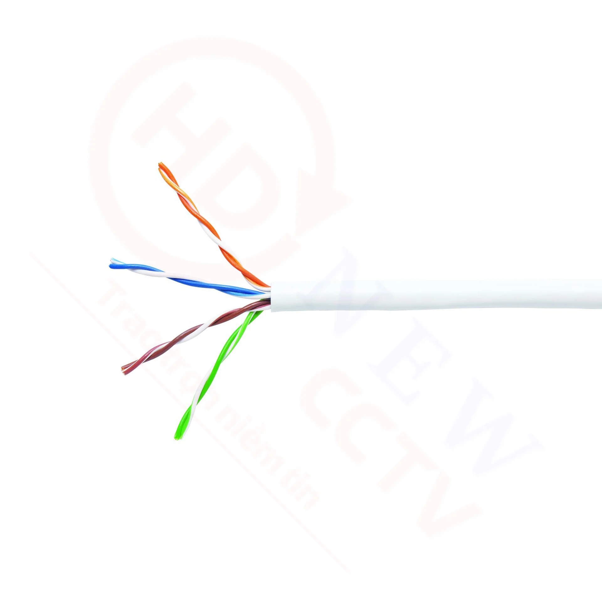 Cáp mạng CommScope Cat5e (6-219590-2) UTP, CM, 4-pair, 200MHz | HDnew CCTV
