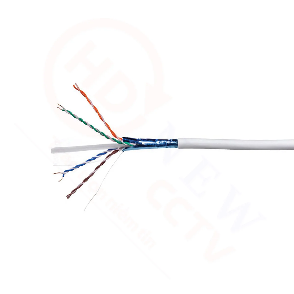 Cáp mạng CommScope Cat6A (1859218-2) FTP, 500MHz | HDnew CCTV