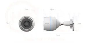 EZVIZ C3TN (CS-C3TN) | Camera IP Wi-Fi 2MP (1080p H.265) | HDnew CCTV