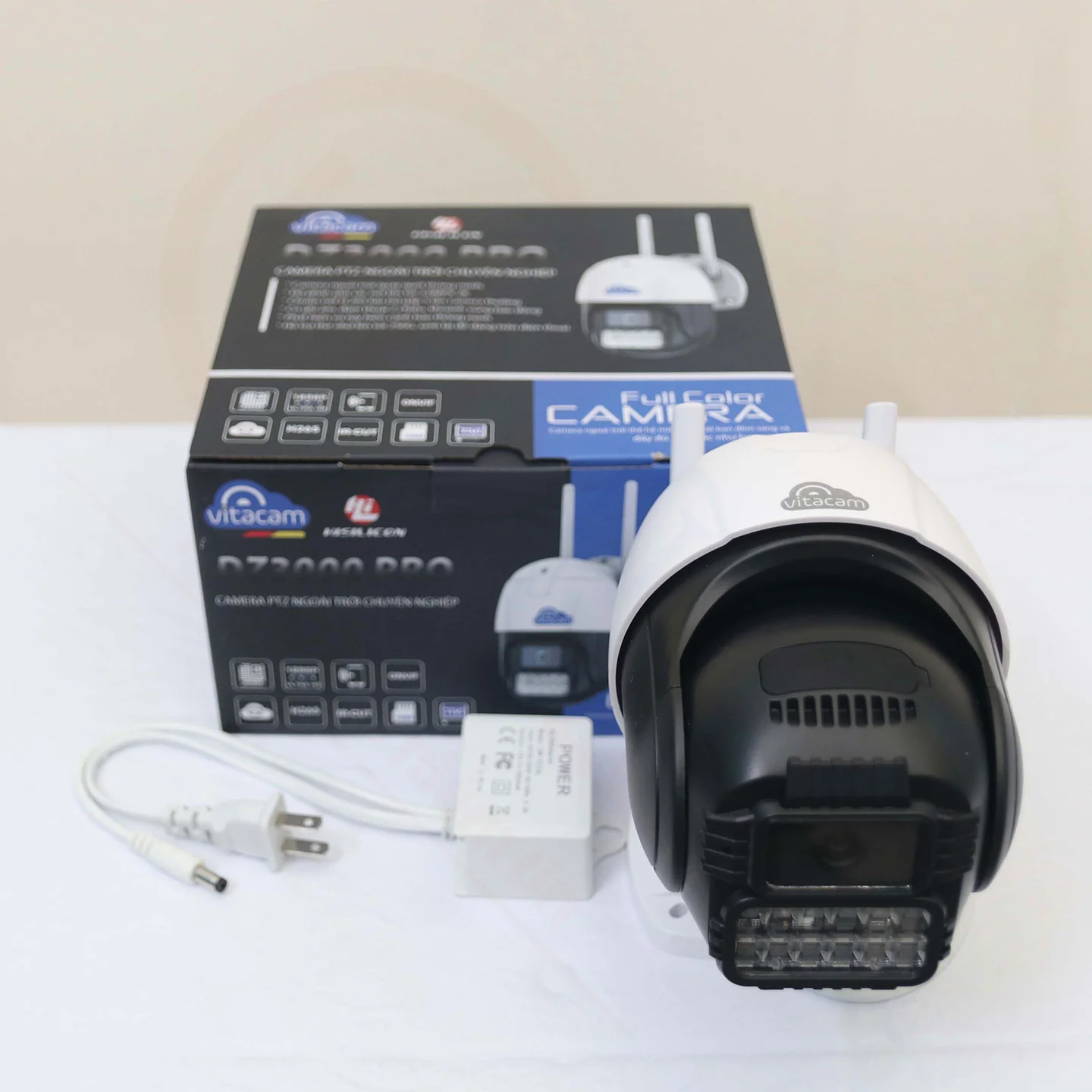 Vitacam DZ3000 Pro - Camera IP Speed Dome PTZ 3MP (1296P) - HDnew CCTV